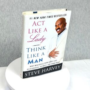 Steve Harvey Act Like a Lady Think Like a Man Hardcover Book 9780061728976